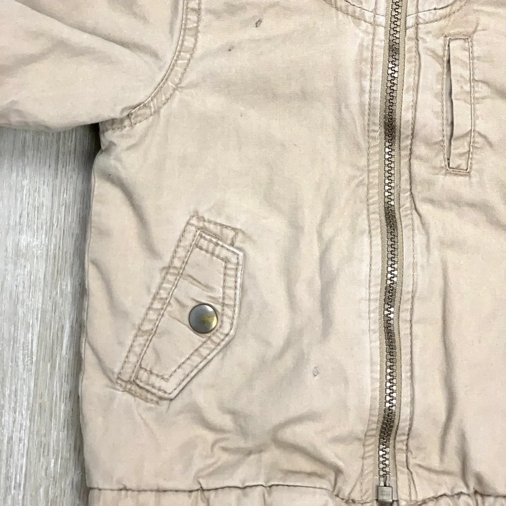 Hooded Twill Utility Scout Jacket for Boys